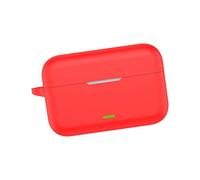 Ecouteurs en silicone résistant pour Buds T500P Rouge | Antidérapant, prise en main sûre, accès facile, ouverture rapide, peau résistante à l'usure, élégant avec mousqueton