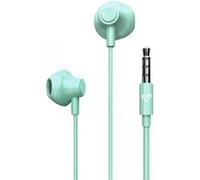 Energy Sistem – Écouteurs EasyPods Jack 3,5 mm – micro intégré, isolation, câble 120cm – Vert menthe