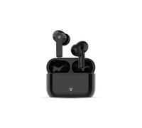 Nedis Écouteurs sans fil HPBT2425BK – ENC, Bluetooth, autonomie 24 h, tactile – Noir