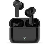 Nedis Écouteurs sans fil HPBT2425BK – ENC, Bluetooth, autonomie 24 h, tactile – Noir