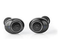 Nedis HPBT6050BK écouteur/casque Écouteurs Sans fil Ecouteurs Appels/Musique Bluetooth Noir, Argent
