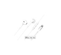 Ecouteurs Filaire - Force Play KP - Lightning - Intra-auriculaire - Micro intégré - 1,2 m de câble