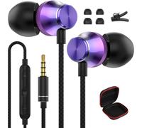Écouteurs Filaire Intra-Auriculaires Pour Samsung Galaxy A15 A25 A14 A12 A23 A52S,Anti-Bruit Casque Jack 3,5Mm,Ecouteurs 3.5 Mm Avec Microphone Et Contrôle Du Volume Pour Redmi Not[ECO5240281]