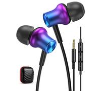Ecouteurs Filaire pour Xiaomi Redmi 15C 14C 13C 12 Note 11 11s Note 13 Pro | Écouteurs Intra-Auriculaires Oreillettes Filaires avec Micro Anti-Bruit Casque pour Samsung A15 A14 A06 A25 A05s A04s A23