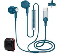 Ecouteurs Filaire Type-C Pour Xiaomi Redmi Note 15 Pro+ 17 Pro Max Poco F7 F8 Pro 5G, Écouteurs Filaires Magnétiques Usbc Avec Mic