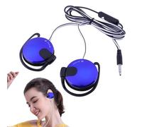 Écouteurs filaires à clip | Écouteurs de course à pied 3,5 mm | Écouteurs de sport à clipser, écouteurs supra-auriculaires confortables, accessoires de téléphone portable pour la course