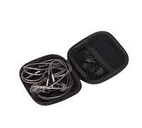 Écouteurs Filaires à Isolation Phonique pour Téléphone Portable, écouteurs Filaires Confortables et Portables avec Boîte de Rangement pour la Course à Pied et la Salle de Sport