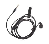 Écouteurs filaires à un seul côté de 3,5 mm - Contrôle de ligne - Écouteurs intra-auriculaires stéréo avec microphone pour téléphone