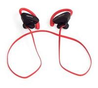 Prixton AB100 - Écouteurs de Sport sans Fil avec Bluetooth Design Ergonomique - Rouge