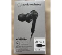 Écouteurs filaires Audio-Technica ATH-CKS330NC BK noir type-C antibruit 1,2 m