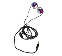 Écouteurs Filaires avec Bobine Magnétique Composite, Niveau de Surveillance, Conception Ergonomique pour Jeux, Musique, Sport, Légers et Portables (Colorful)