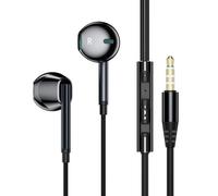 écouteurs filaires avec Jack 3.5mm et MicroPhone, oreillettes stéréo pour ordinateur Xiaomi et Samsung, livraison rapide