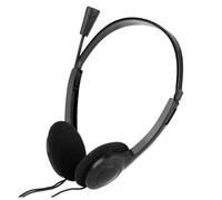 Écouteurs filaires avec Microphone, 3.5mm, casque antibruit, pour ordinateur portable, Service client, école, pour enfants, haute qualité