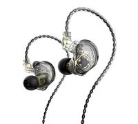 écouteurs Filaires Basses Lourdes Sport Antibruit écouteurs Basses Lourdes Hifi Musique Casque pour Téléphone Portable écouteurs Intra-auriculaires,Avec Microphone,Gris