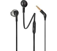 JBL Audio – Écouteurs filaires boutons intra-auriculaires Tune 205 – Noir