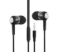 Écouteurs filaires - Casque à brancher avec microphone - Jack 3,5 mm Écouteurs filaires haute fidélité pour production de musique, jeu, entraînement, avion, voyage, école