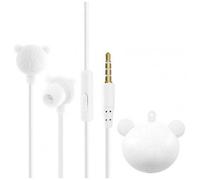 Écouteurs Filaires De Dessin Animé, Oreillettes Avec Micro, Ours À Distance, 3.5mm, Pour Iphone Samsung Xiaomi, Cadeau Pour Enfants Et Filles