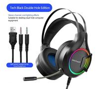 Écouteurs filaires de jeu, 3.5mm, casque d'écoute avec Microphone, contrôle du Volume, pour PS4, Station de jeu, 4 X boîte, un PC