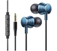 Écouteurs filaires de type C de 3,5 mm avec micro pour smartphones, casque de jeu, ajustement confortable, crochets d'oreilles réglables pour le sport, la course à pied, 1,2 m, noir (C)