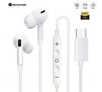 Écouteurs filaires de Type c, oreillettes avec câble pour Apple Lightning, pour Iphone 5 6 8 7 Plus X XS MAX XR 10 11 12 13 14 Pro 15 16 single earphone 3.5