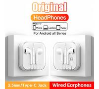 Écouteurs filaires d'origine pour Samsung Huawei Honor Xiaomi Redmi Poco OnePlus Google TypeC écouteurs ordinateurs portables tablette 3.5mm écouteurs 3.5MM In Ear Style