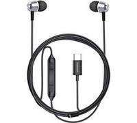 Écouteurs Filaires Intra-Auriculaires USB-C avec Microphone Intégré 1.2m Swissten Noir / Argent Noir / Argent G