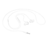 Ecouteurs Filaires Jack 3,5 mm avec Boutons Contrôles Intégrés Blanc