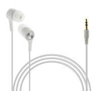 Écouteurs Filaires Jack 3.5 mm Intra-auriculaires Son de Qualité Forever Blanc