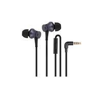 Ecouteurs filaires Jack 3.5 mm Télécommande Original Dual Driver Noir