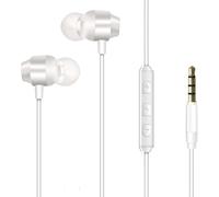 Écouteurs Filaires Jack 3.5mm Classic CIA10, Micro Intégré Puissant