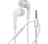 Accessoires audio Avizar Ecouteurs Filaires Jack 3.5mm Son Clair Micro et Télécommande Câble Plat Blanc
