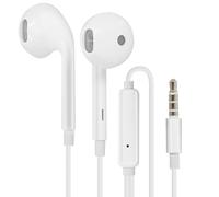 Écouteurs Filaires Jack 3.5mm Télécommande Microphone MH135 Oppo Blanc