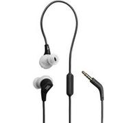 JBL Endurance Run 3 écouteurs filaires Sport avec Technologie FlipHook & TwistLock, IP65 étanche à la poussière et à l’Eau, Son JBL Pure Bass, Micro integré et à Distance, Noir/Gris