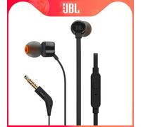 Écouteurs filaires JBL T110 avec interface 3,5 mm pour jeux sur PC et appels téléphoniques, écouteurs intra-auriculaires stéréo Taille UniqueTPR
