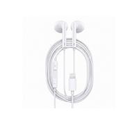 Ecouteurs Filaires Lightning avec Micro Télécommande Blanc compatible iPhone 13