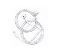 Ecouteurs Filaires Lightning avec Micro Télécommande Blanc compatible iPhone 14
