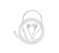 Ecouteurs Filaires Lightning avec Micro Télécommande Blanc compatible iPhone 8