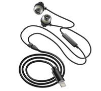 Écouteurs Filaires Lightning Intra-auriculaires Microphone Boutons LinQ Argent