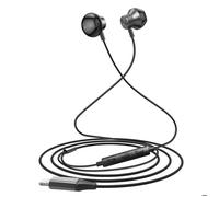 Ecouteurs Filaires Lightning Semi-intra-auiculaire LinQ Noir