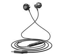 LinQ Ecouteurs Filaires Lightning Semi-intra-auiculaire Noir Noir G