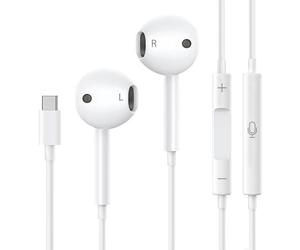 Ecouteurs filaires - MARQUE - iPhone - USB-C - Intra-auriculaires - Microphone intégré