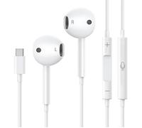 Écouteurs filaires - PHONILLICO - iPhone 17 - Intra-auriculaires - Microphone - USB-C