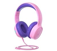 Casque audio pour les enfants KH01 Filaire violet rose