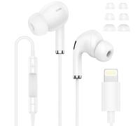 Écouteurs filaires pour iPhone 14 Pro Max | Apple Écouteurs Lightning avec microphone et contrôle du volume HiFi Audio Stéréo pour iPhone 14/13/12/11/XR/XS/X/8/7/SE