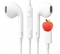 Écouteurs Filaires pour iPhone Intra-Auriculaires avec Connexion Bluetooth, Casque Antibruit Stéréo HiFi avec Micro et Contrôle du Volume pour iPhone 14/14 Pro/13 Pro Max/12/11/Mini/XR/XS/X/8/7
