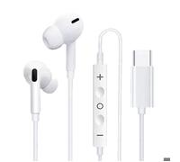 Écouteurs filaires pour Samsung Galaxy S24 S23 S21 S22 S20 Plus,Type USB C,prise Jack 3.5mm,A54 A34 A53 Note 20 10,accessoires