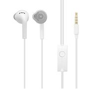 Écouteurs filaires - SAMSUNG - EHS61ASFWE - Jack 3,5 mm - Semi-intra-auriculaires - Microphone blanc