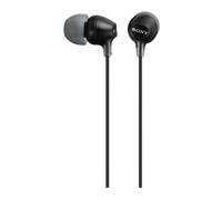Écouteurs filaires - SONY - MDR-EX15AP - Intra-auriculaires - 8-22000 Hz - Noir