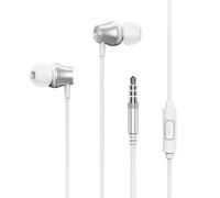 écouteurs filaires stéréo RM-202, casque d'écoute intra-auriculaires avec micro, accessoires pour téléphone portable et ordinateur