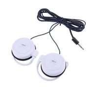 Écouteurs filaires Supra-Auriculaires - Écouteurs stéréo à Clipser, et résistants à la Transpiration | Routine d'exercice, entraînement, Cours de Fitness, Configuration de Salle de Sport à